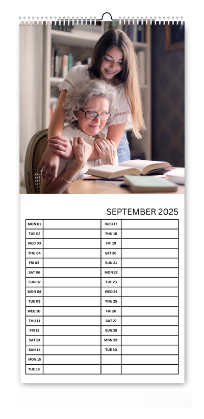 5.5x12" Kitchen Calendar