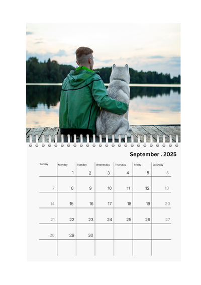 Full Photo Wall Calendar 2025