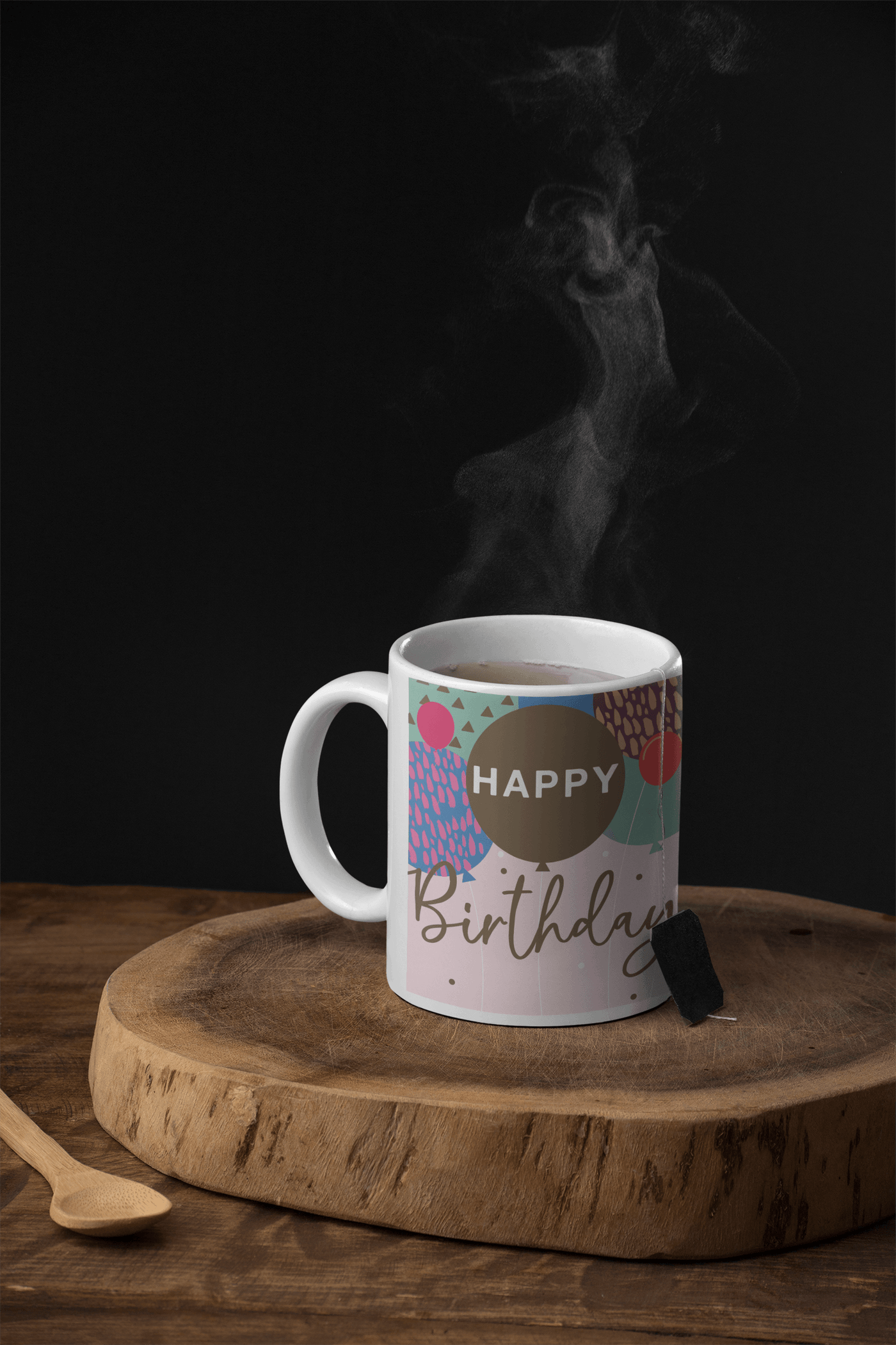 Personalised Happy Birthday Mug -Custom Gift for Her & Him