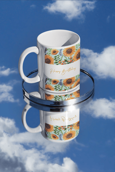 Personalised Happy Birthday Mug - Custom Gift for Her & Him