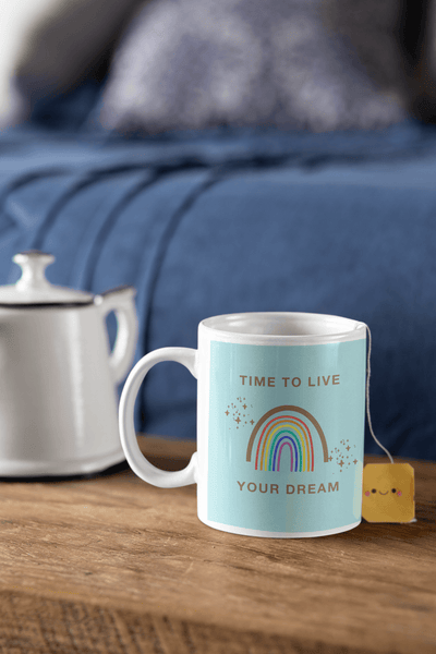 Personalized 'Hang in There' Mug: Custom Ceramic Gift for Him & Her