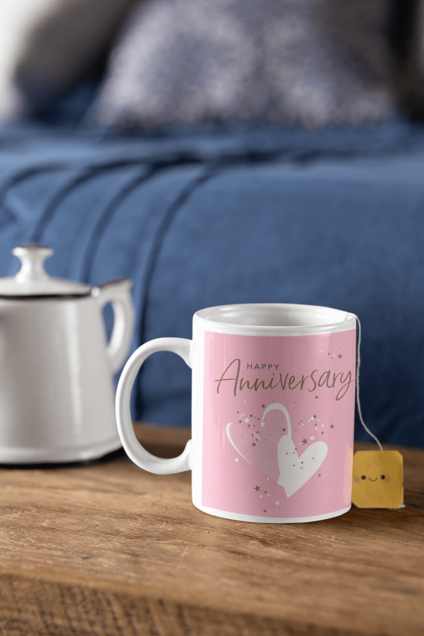 Personalized Ceramic Mug - Anniversary Gift for Him & Her, Unique Healing Gift for Any Occasion