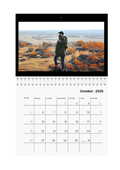 Studio Frame traveler Wall Calendar 2025