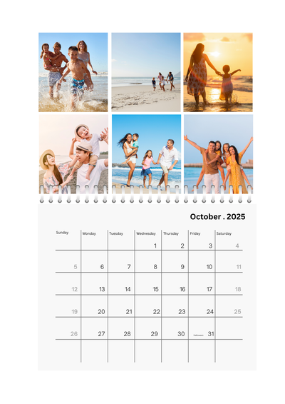 travel memories Wall Photo Calendar 2025