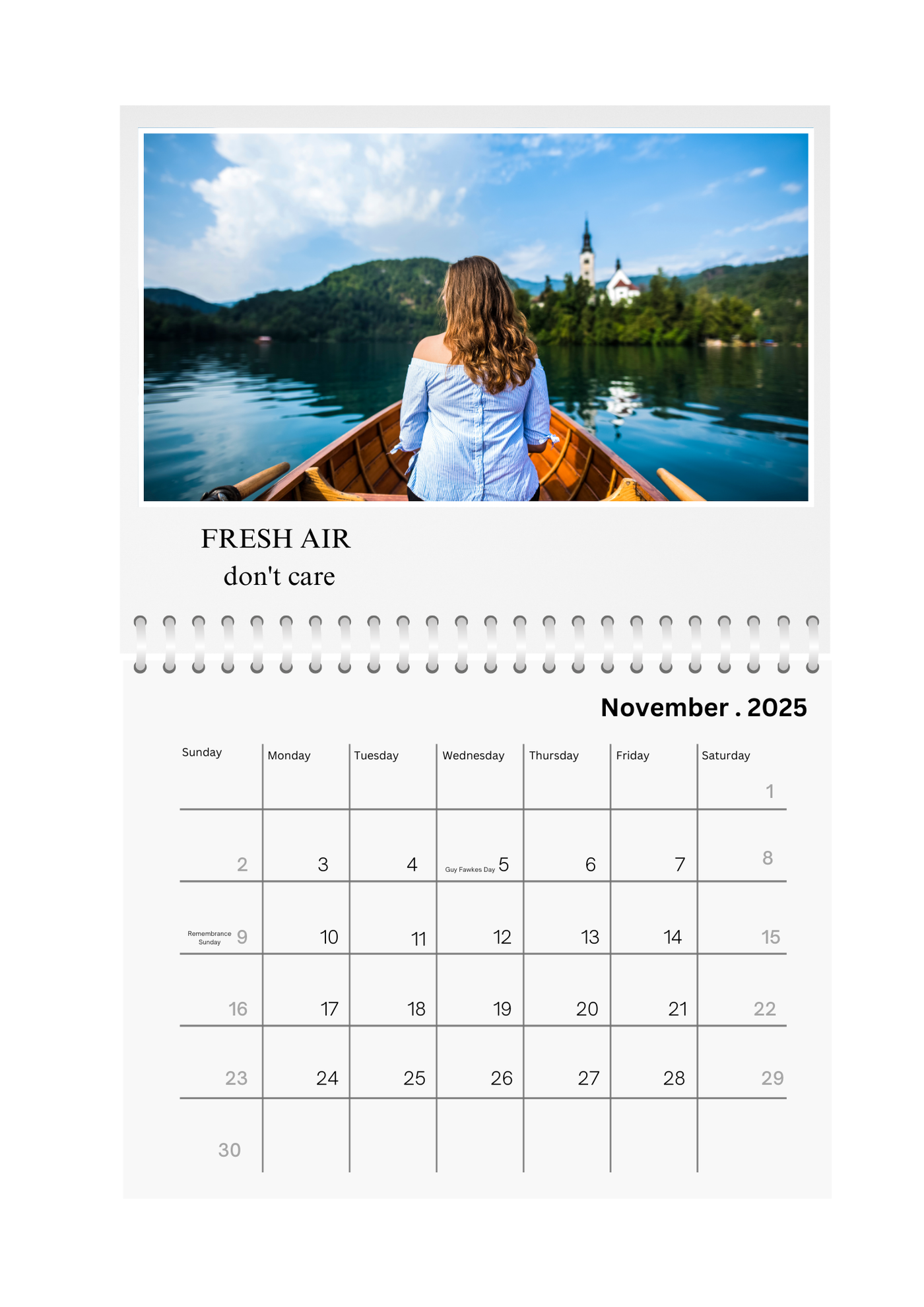 Travel More Wall Calendar 2025