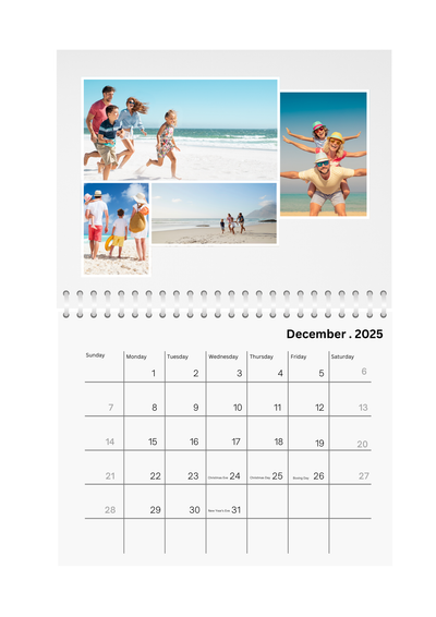 Travel More Wall Calendar 2025