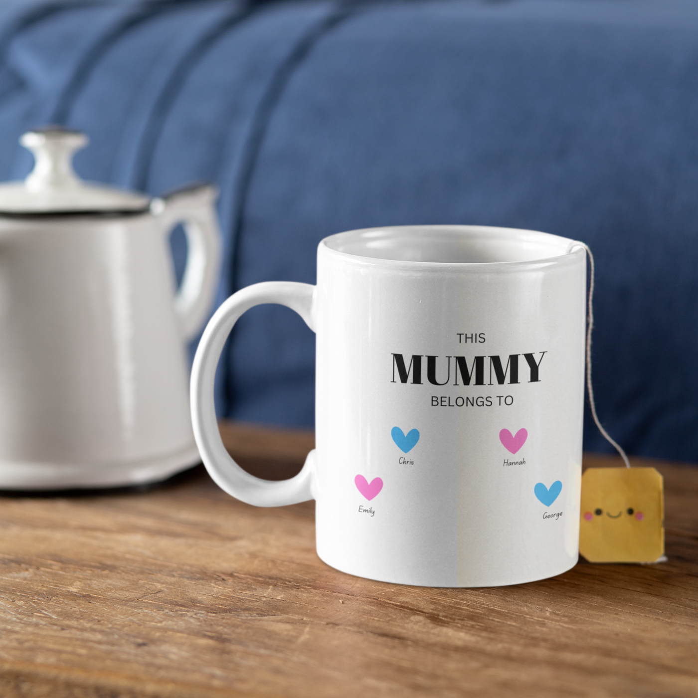 Personalised Mug For Mum This Mummy Belongs To, Mummy Birthday Mug For Mother's Day  Ceramic Mug Gift