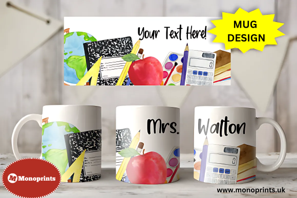 Teacher Ceramic Mug Gift Photo Personalised Mug