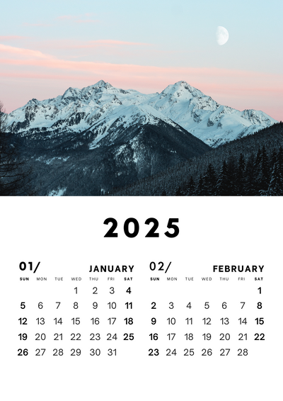 Wonders Of Nature Wall Calendar 2025