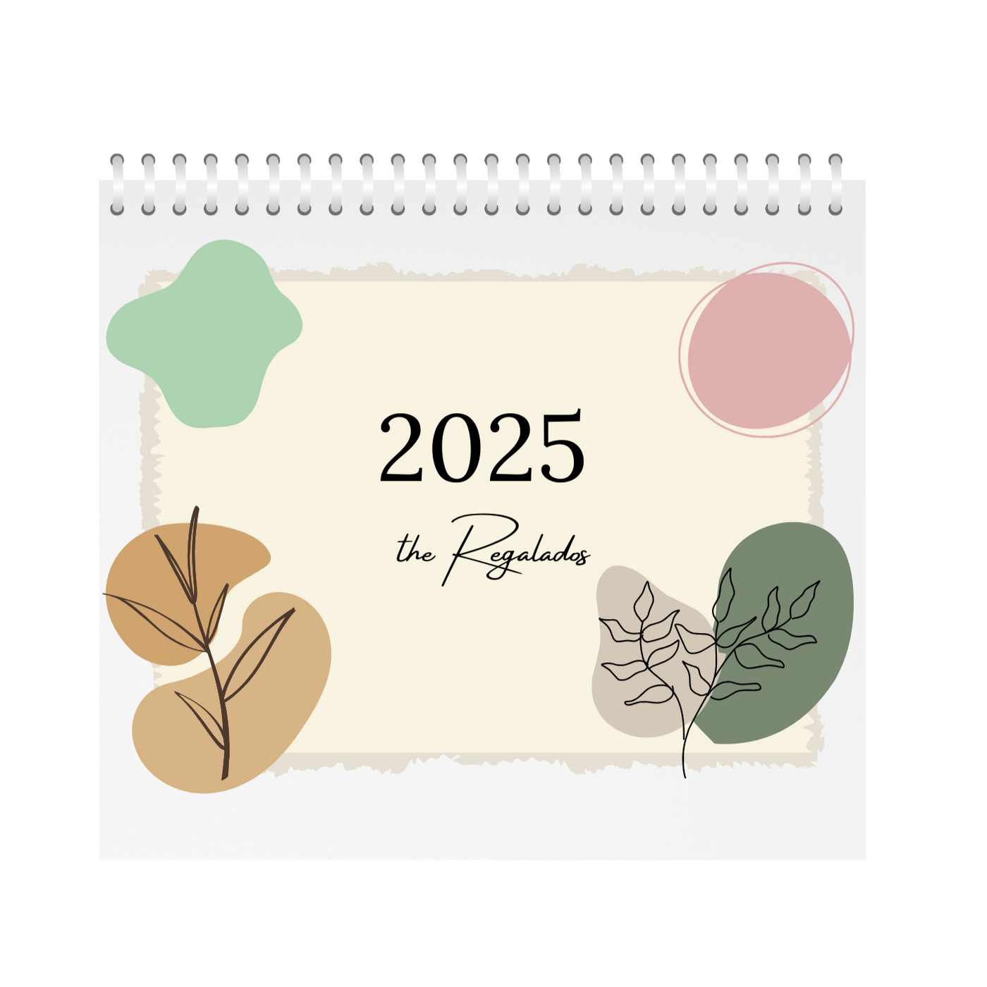 The Regalados Wall Calendar 2025