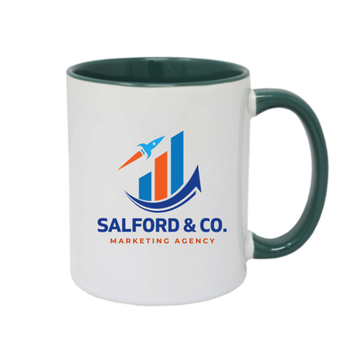 Colour Inner & Handle Mug 11oz