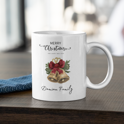 Custom Christmas Mug, Personalised Christmas Mug Ceramic Mug