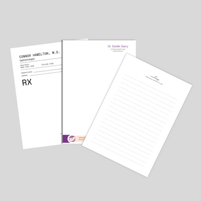 A6 50 Sheet Notepads - Printed