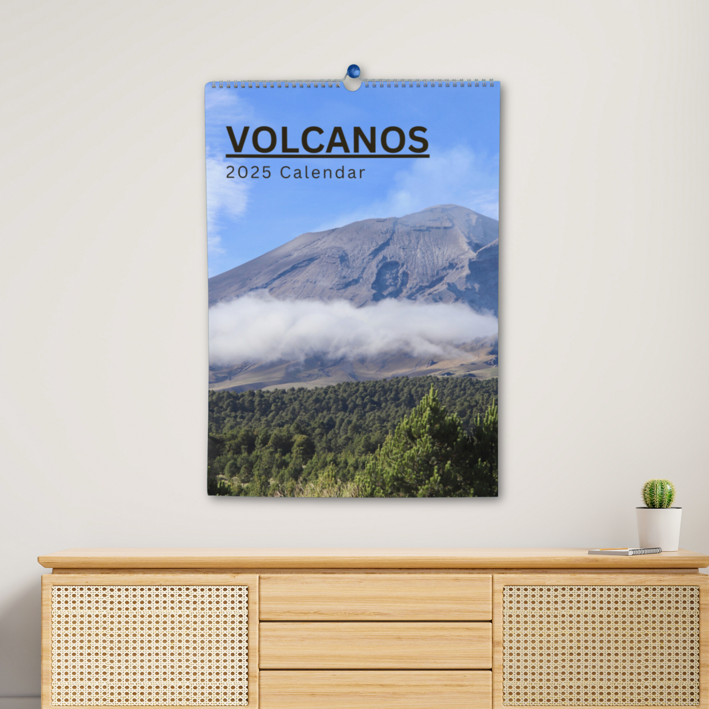 Volcanos Calendar 2025