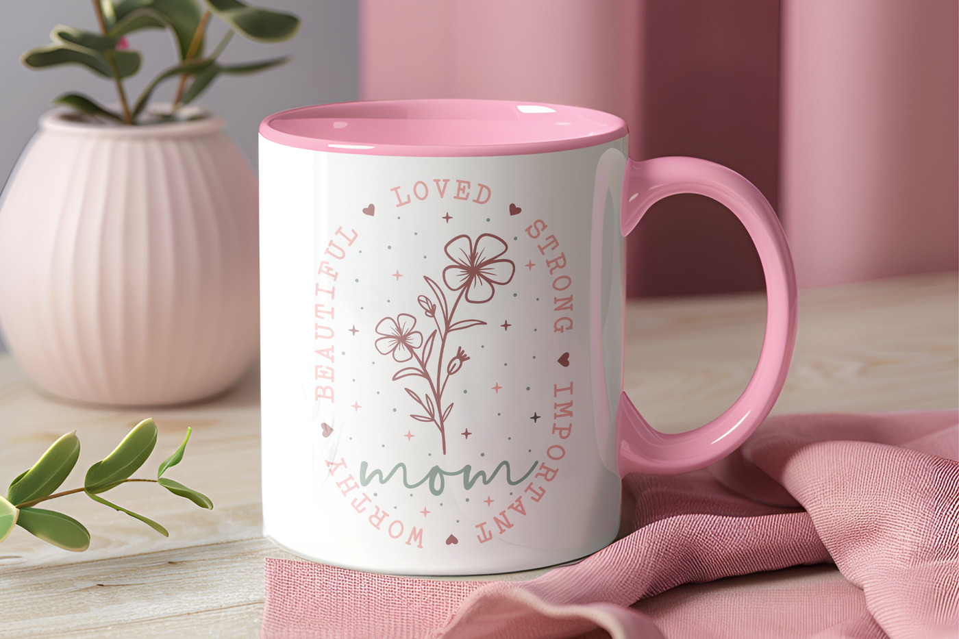 Mothers Day Gift inner colour mug Mug Gift Personalised Mug