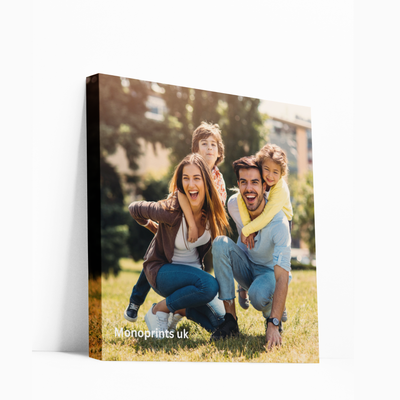 Canvas Pictures Personalised Wall Art 16X16" Your Photo Prints Framed on 18mm