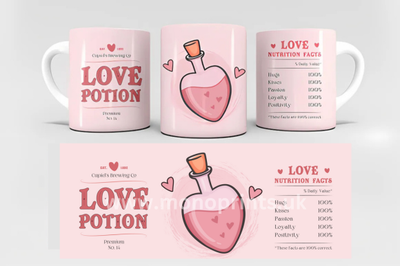 Valentine's Day Love  Mug Ceramic Mug Gift Personalised Mug