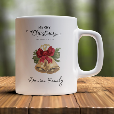 Custom Christmas Mug, Personalised Christmas Mug Ceramic Mug