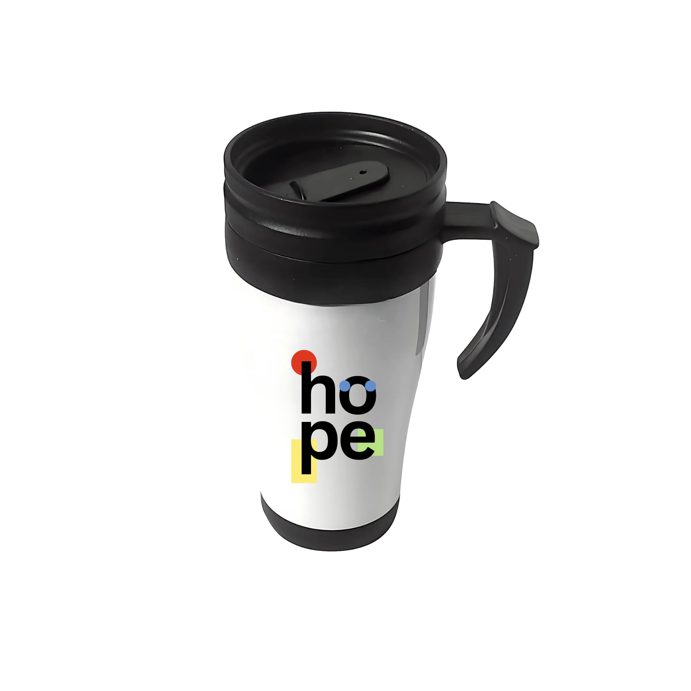 Promotional Mug Miami White Polymer 14oz