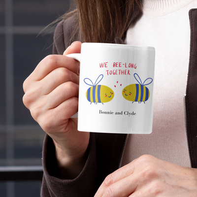 We bee Long  together mug Ceramic Mug Gift