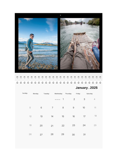 Studio Frame traveler Wall Calendar 2025