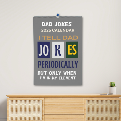 Dad Jokes Calendar 2025