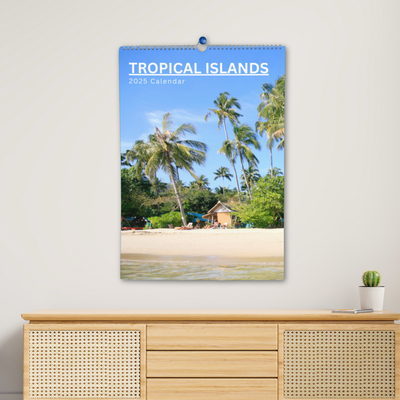 Tropical islands Calendar 2025