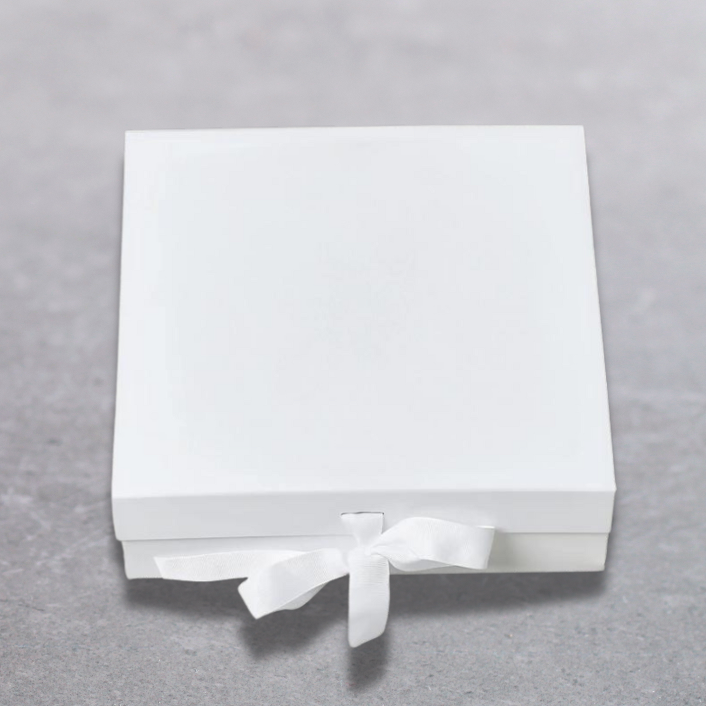 Blank Keepsake Memory Box luxury folding paper packaging gift box with magnetic closure filp lid ribbon