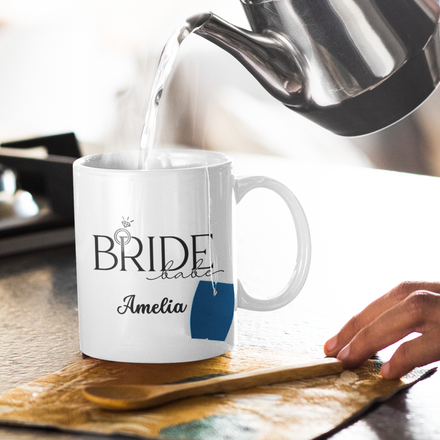 Bride Made Ceramic Mug - Gift For Her - Personalised Mug