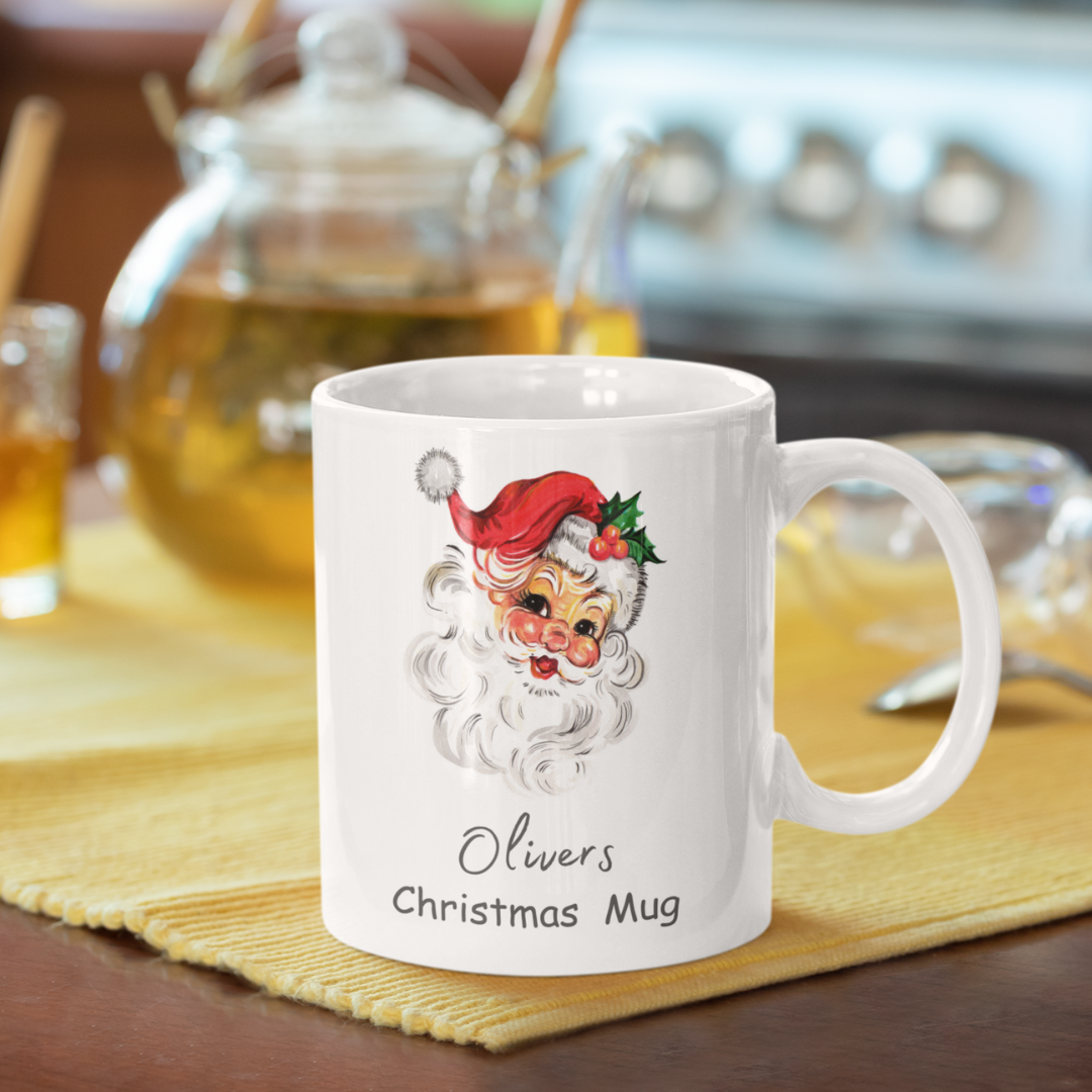 Custom Christmas Mug, Personalised Christmas Mug Ceramic Mug