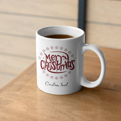 Custom Christmas Mug, Personalised Christmas Mug Ceramic Mug