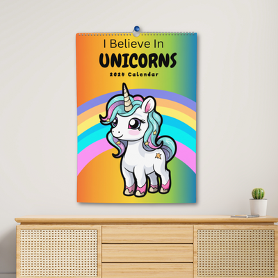 I Believe In Unicorns Calendar 2025