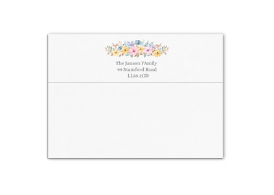 Photo Wedding Invitation Card