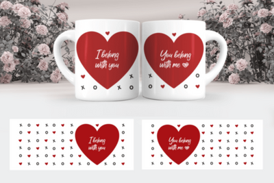 Valentine's Day Love  Mug Ceramic Mug Gift Personalised Mug