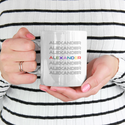 Alexander Ceramic Mug - Gift For Her - Personalised Mug