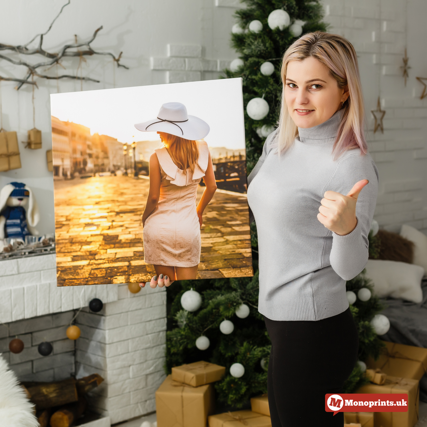 Canvas Pictures Personalised Wall Art 40x60" 38mm Deep Your Photo Prints Framed