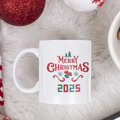 Custom Christmas Mug, Personalised Christmas Mug Ceramic Mug