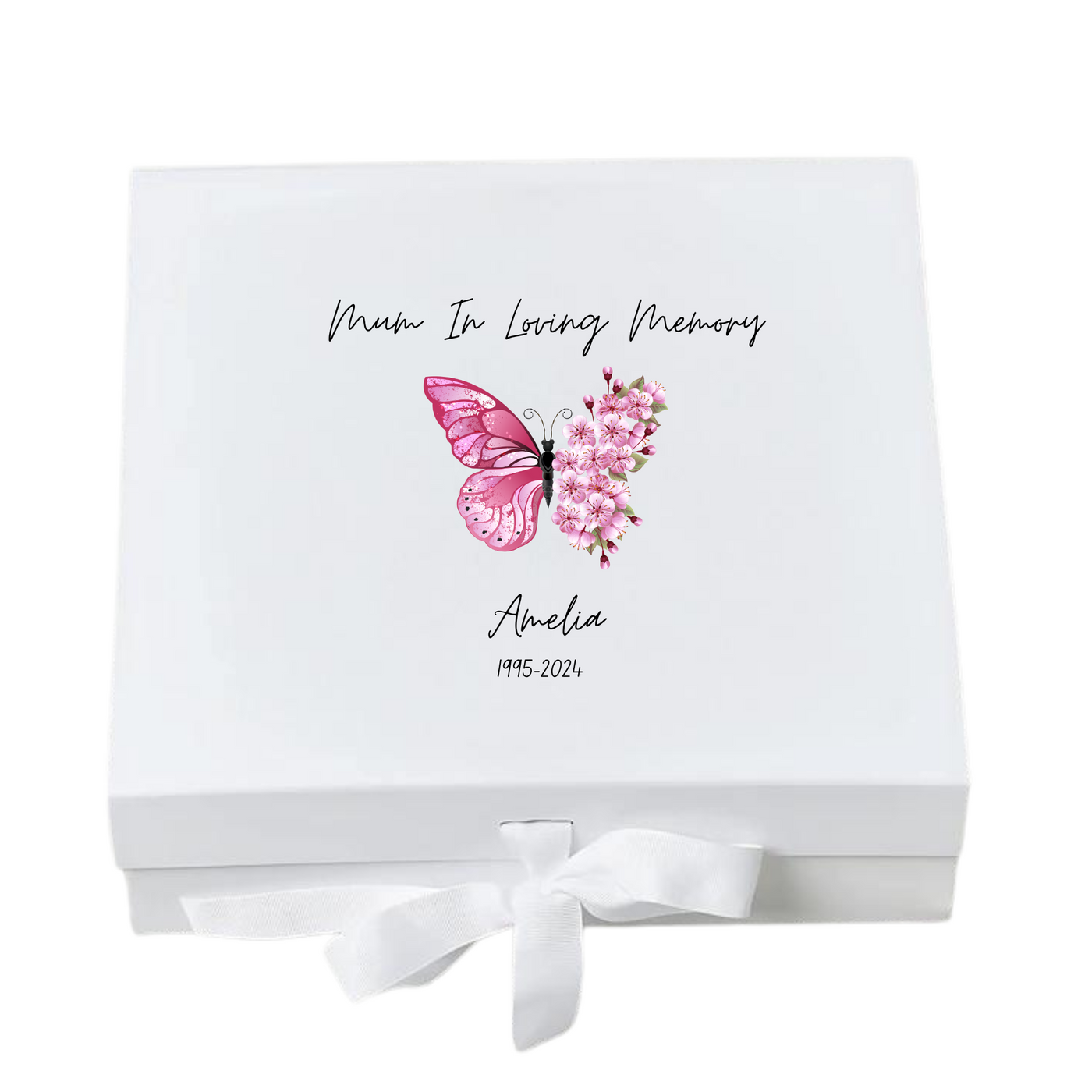 Personalised mom Keepsake Box Fox Memory Gift