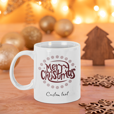 Custom Christmas Mug, Personalised Christmas Mug Ceramic Mug