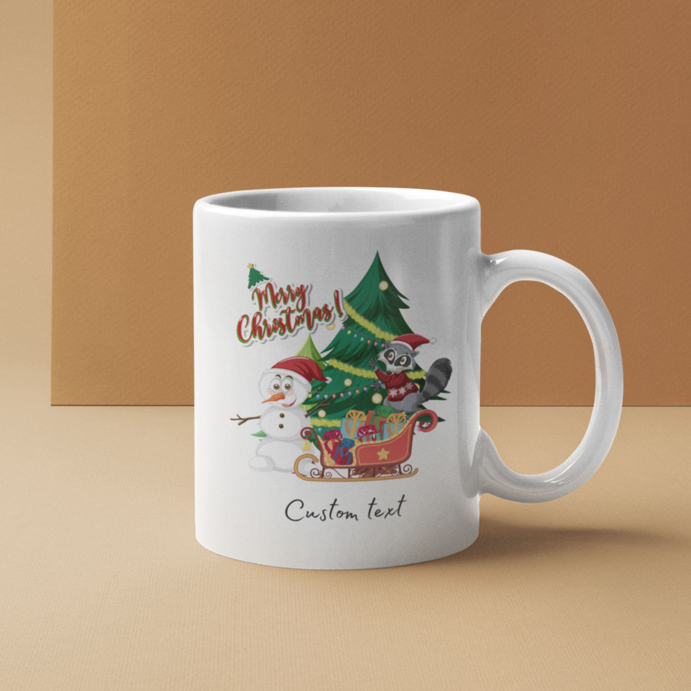 Custom Christmas Mug, Personalised Christmas Mug Ceramic Mug