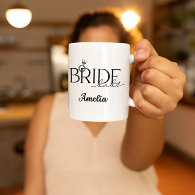 Bride Made Ceramic Mug - Gift For Her - Personalised Mug