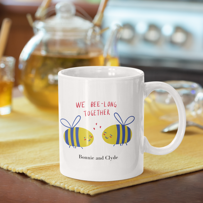 We bee Long  together mug Ceramic Mug Gift