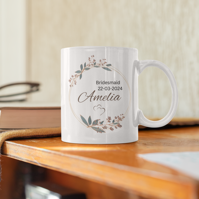 Bridesmaid Amelia Mug Ceramic Mug Gift