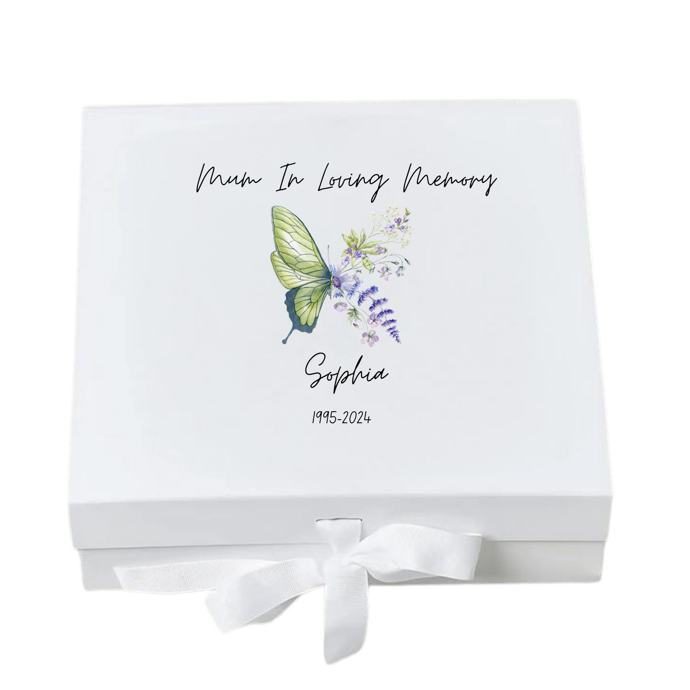 Personalised mom Keepsake Box Fox Memory Gift