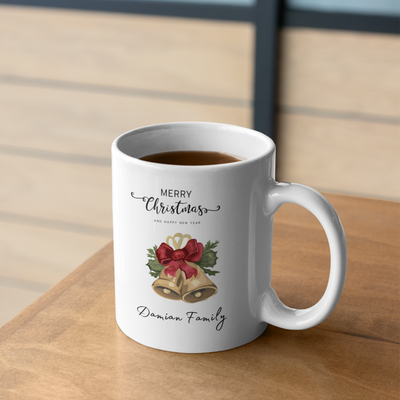 Custom Christmas Mug, Personalised Christmas Mug Ceramic Mug