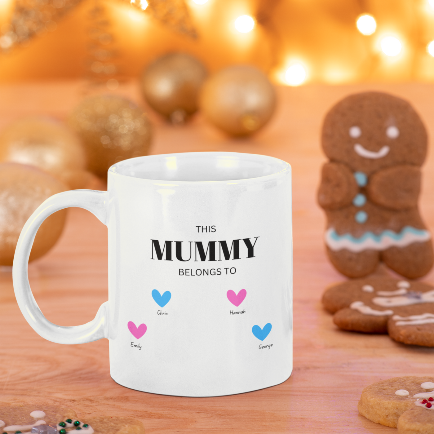 Personalised Mug For Mum This Mummy Belongs To, Mummy Birthday Mug For Mother's Day  Ceramic Mug Gift