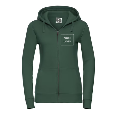 Russell R266F - Premium Ladies Full Zip Fleece Hooded Sweatshirt