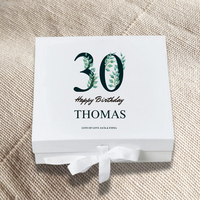 Personalised Birthday Gift Keepsake Box Memory Gift