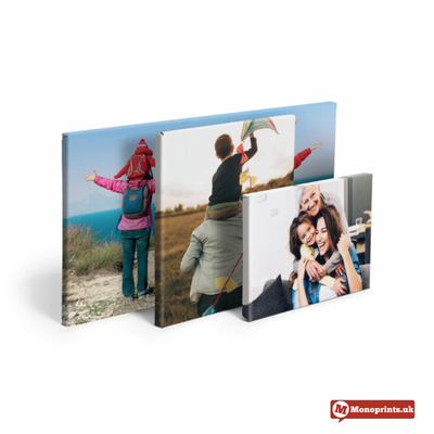 Canvas Print Personalised Wall Art 12x18 Inch Your Pictures Photo Framed on 18mm