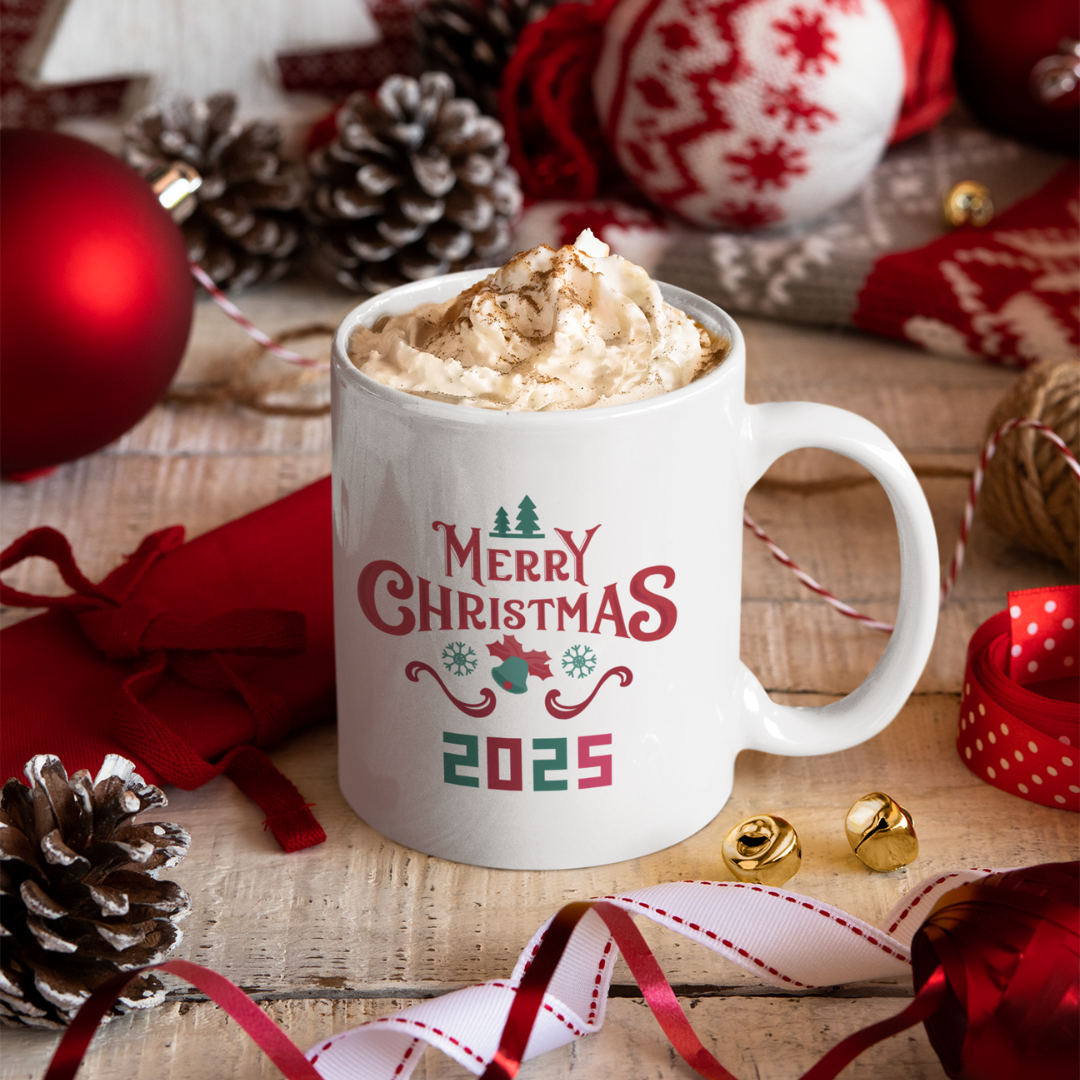 Custom Christmas Mug, Personalised Christmas Mug Ceramic Mug